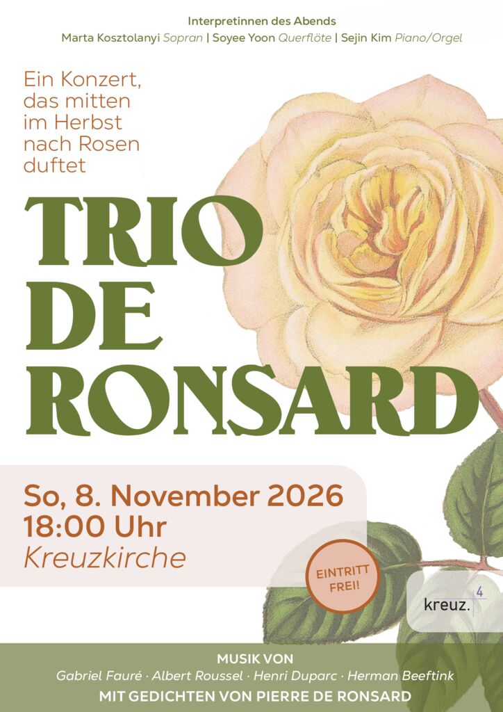 thumbnail of Plakat-Trio de Ronsard