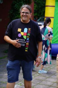 Dekanatsjugendreferent Sebastian Damm zeichnete für das Kinderprogramm verantwortlich.